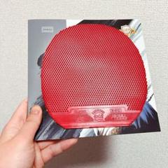 表　ソフト　日本バージョン　ラバー　卓球　ラバー　変化系　563 赤　W1