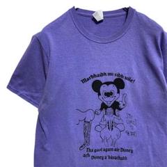 BHCA キャラ Tシャツ 古着 紫 セックス セクシー キャラ 中指 エロ