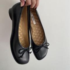 【snidel】インフラットシューズ（BLACK/S size）
