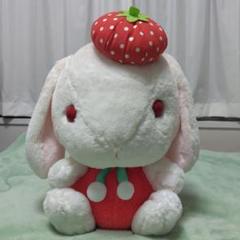 ぽてうさろっぴーいちご るびいちゃんBIGぬいぐるみ 美品