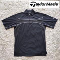 【人気】TaylorMade Golf/ゴルフ ハーフジップ 半袖 シャツ