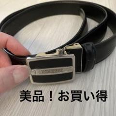 タグ付き！ARMAND VENTILO PARIS レザー調ベルト ブラック タグ付き！ARMAND VENTILO PARIS レザー調ベルト ブラック