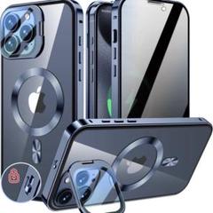 【匿名配送】覗き見防止iPhone15ProMaxケース