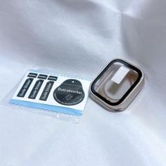 Applewatch ケース フィルム 両面 スターライト 45mm 全面保護