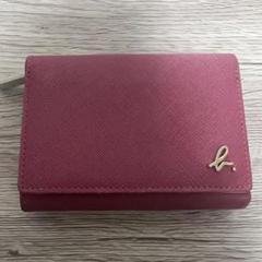【お得】Agnes.b アニエスベー　三つ折り財布　レッド agnes b. アニエスベー 三つ折り財布 レッド レディース