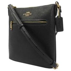 COACH ブラック クロスボディバッグ - メルカリ
