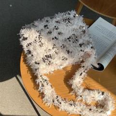 スパンコール ファー ショルダーバッグ