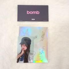 ILLIT bomb ポップアップ カード カバー ステッカー モカ トレカ