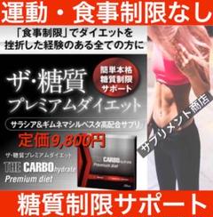 大容量2ヶ月分☆ 糖質プレミアムダイエット