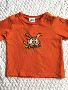 子供服90cm　読売ジャイアンツ　ユニフォーム柄　半袖Tシャツ　オレンジ 即決】子供服90cm 読売ジャイアンツ ユニフォーム柄 半袖Tシャツ