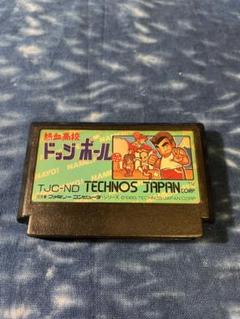 【FC】熱血高校ドッジボール部（1988年）ファミコンソフト