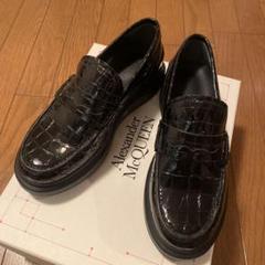 専用再再値下ALEXANDER MCQUEEN ブラッシュドレザーローファー38 再再値下ALEXANDER MCQUEEN ブラッシュドレザーローファー38