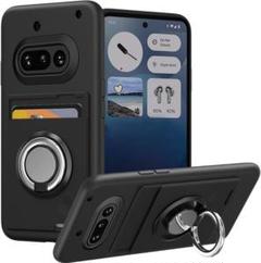 Nothing phone 3A ケース リング付き シリコン カード収納のサムネイル