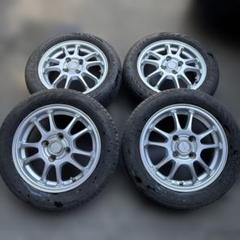 サマータイヤ バリ溝 155/65R14 ホイールセット （A0414