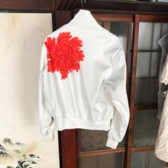 Y's yohji yamamoto フラワーブルゾン