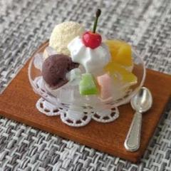 あんみつ(ミニチュア)