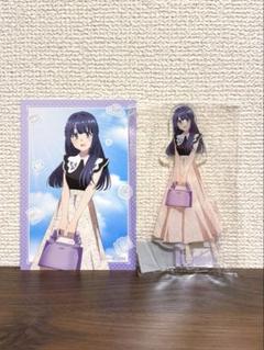 青ブタ 牧之原翔子 アクリルスタンド 夏のお出掛けファッション 2点セット