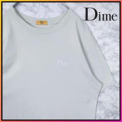 【Dime】スモールクラシックロゴ刺繍　Tシャツ　ライトグリーンのサムネイル