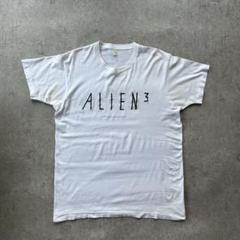 90s エイリアン3 映画tシャツ/ムービーtシャツ USA製 ホワイト XL