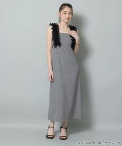 Rirandture ショルダーフリルIラインワンピース M ショルダーフリルIラインワンピース リランドチュール - メルカリ
