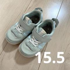 イフミー　スニーカー　ミントグリーン　男の子　女の子　15.5cm