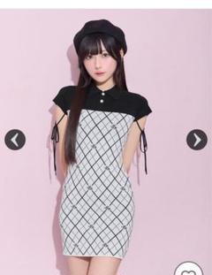 ミシェルマカロン イモちゃんコルボ M/Mモノグラムアンサンブルニットワンピース ミシェルマカロン♡ michellMacaron on X