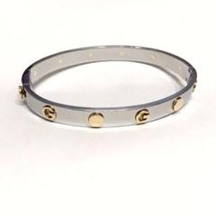 GUCCI バングル INOX × K18YG