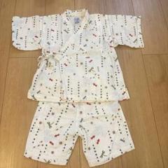 【美品】ミキハウス甚平　110サイズ 美品ミキハウス 甚平 110 魚柄 - メルカリ