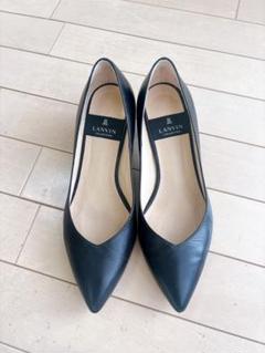 ランバン パンプス 5 22cm LANVIN ★未使用に近い★ 34【極美品】 ランバン コレクション LANVIN COLLECTION ポインテッドトゥ