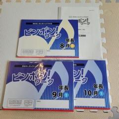 【新品・未開封・最安値】理英会 ピンポンワーク 年長一式（4-10月合計14冊） 新品・未開封・最安値】理英会 ピンポンワーク 年長一式（4-10月合計