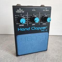 Boss HC-2 ハンドクラッパー 1980年代  ブラック ブルー Boss HC-2 ハンドクラッパー 1980年代 ブラック ブルー - メルカリ