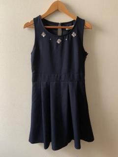 150cm ワンピース 紺