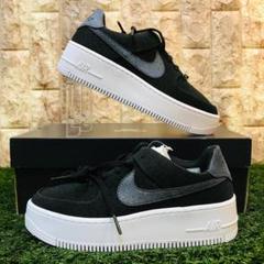 エアフォース1 セージ ホワイト ブラック AIR FORCE 1 黒白 AF1