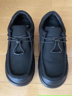 SHAKA シャカ チロリアンシューズ モカシン EXソール　黒　24センチ SHAKA シャカ チロリアンシューズ モカシン EXソール 黒 24