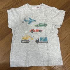 familiar 車と飛行機のTシャツ 90cm - メルカリ