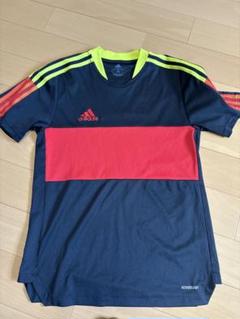 adidas サッカーシャツ S