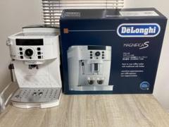 【新品未開封】デロンギ ECAM22112W ホワイト ECAM22112W マグニフィカS 全自動コーヒーマシン【購入半年以内