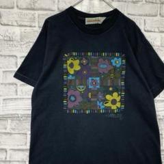USA製90sヴィンテージTシャツ！シングルステッチ　ブラック半袖古着L723