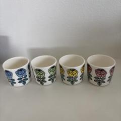 美品 廃盤 マリメッコ ヴィヒキルース ラテマグ 4個セット