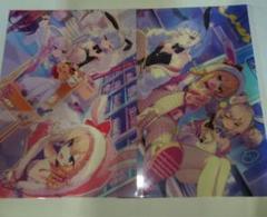 マジくじ アズールレーン A3クリアポスター ニコラス ラフィー 2枚
