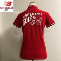 ニューバランスゴルフ スポーツ ポロシャツ レディース レッド サイズ0