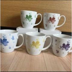 Noritake N-349 花柄マグカップ　５点のサムネイル