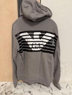 エンポリオアルマー二 EA7 EmporioArmani グレー パーカー XL