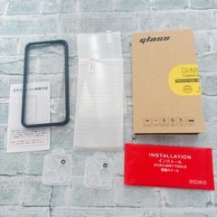 そ　iPhone 15 Pro Max ガラスフィルム ガイド枠　レンズ保護