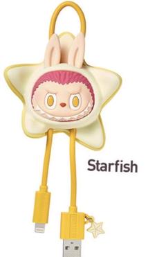 新品 POPMART LABUBU iPhone ケーブル シークレット THE MONSTERS Enchanted by the Seaside シリーズ iPhone
