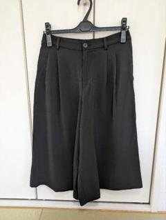 【美品】ガウチョパンツ(ブラック)