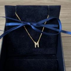 お値下げ！♡AHKAH♡ イニシャル　ネックレス　M AHKAH（アーカー）の「イニシャル（M） ネックレス（ネックレス