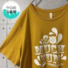 CANVAS メンズ Tシャツ 3XL マスタードイエロー US古着