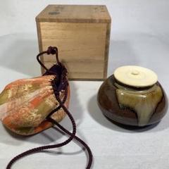 【茶道具】膳所焼　大海茶入（箱無し）送料込 茶道具】膳所焼 大海茶入（箱無し）送料込 - メルカリ