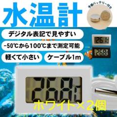 冷蔵庫 熱帯魚 金魚 めだか デジタル 水温計 温度計　水槽 アクアリウム